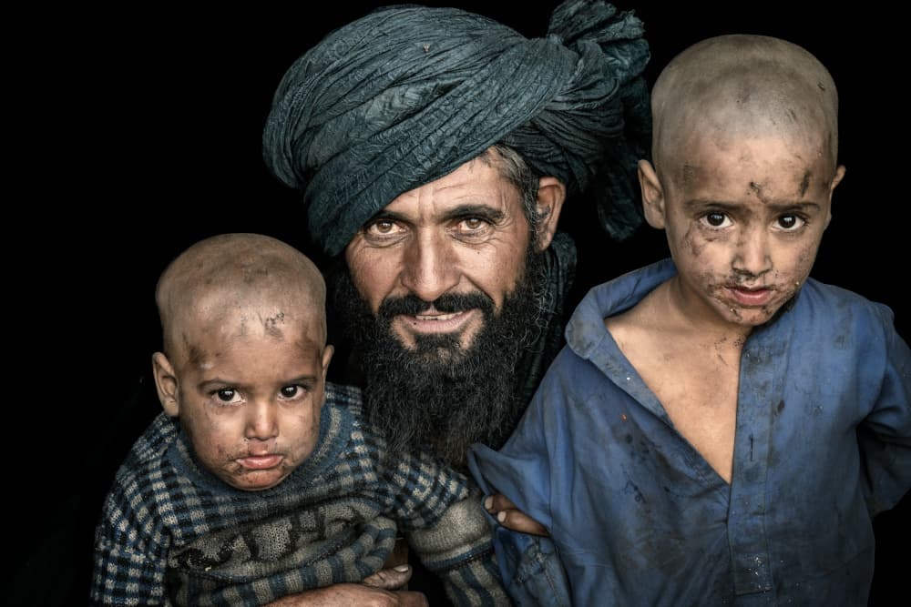 Resilient Family Portrait by Trevor Cole — canvas wall art