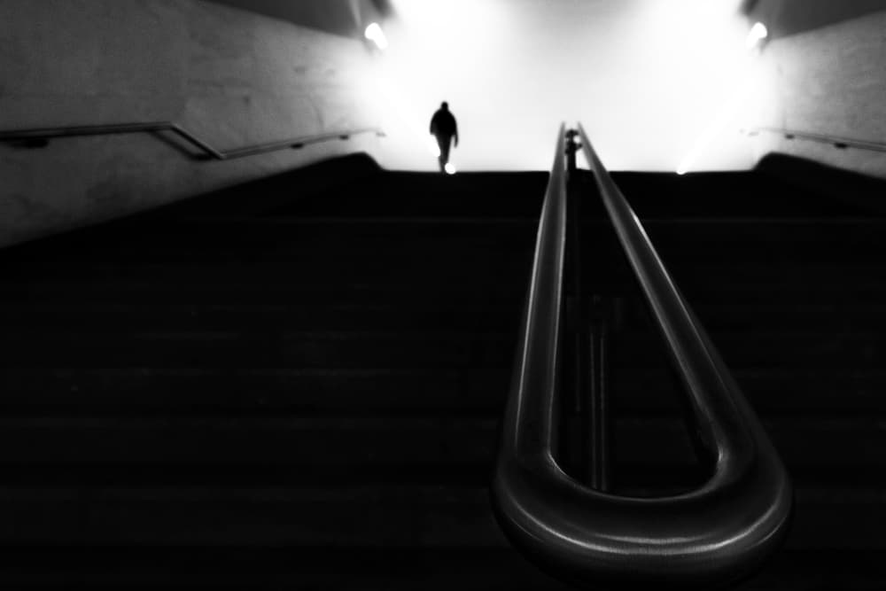 Stairs To The Light by Paulo Abrantes — canvas wall art