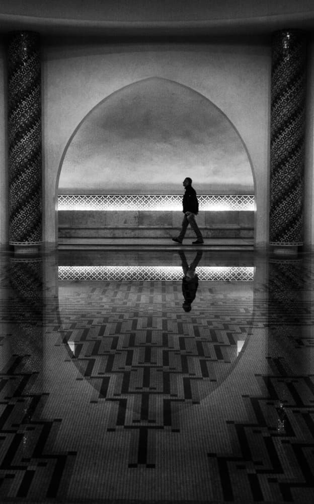 Archway Reflection Walk by Rachel Pansky — canvas wall art