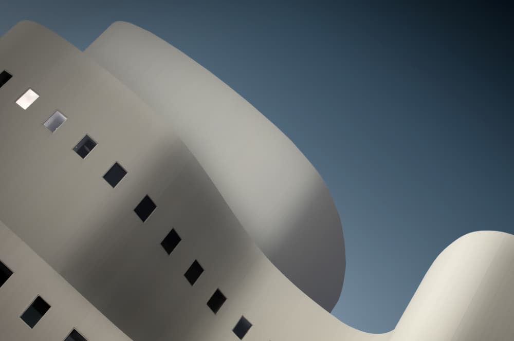Modern Architectural Curves by Anita Martin AnnaPileaFotografie — canvas wall art