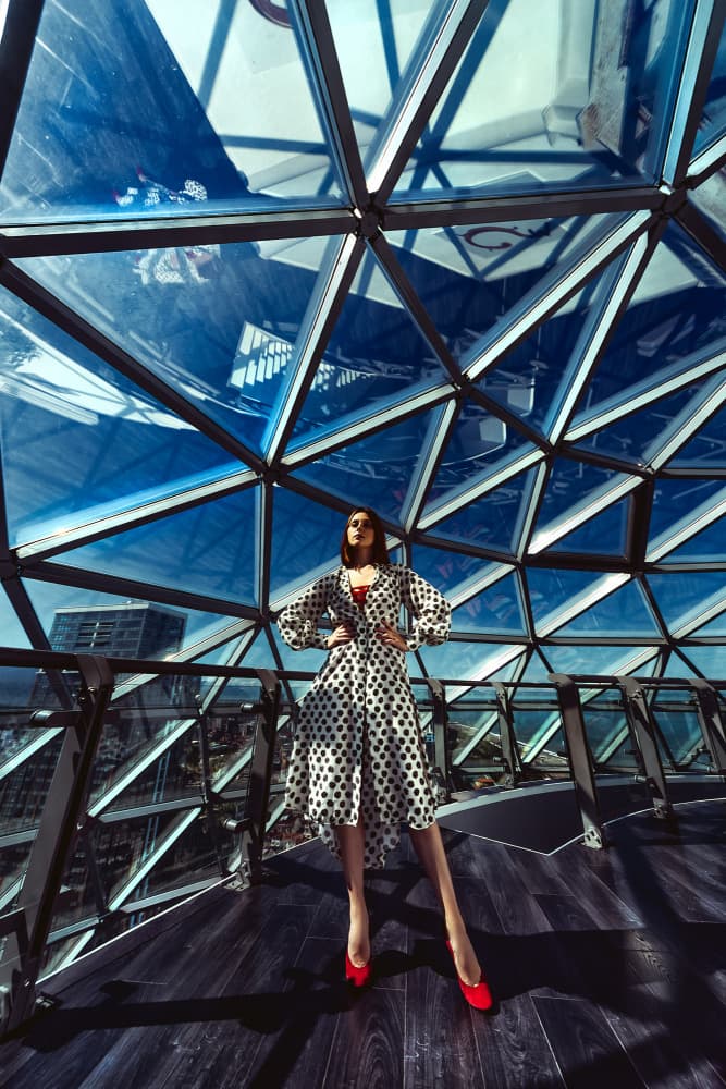 Fashion in Futuristic Dome by Ruslan Bolgov — canvas wall art