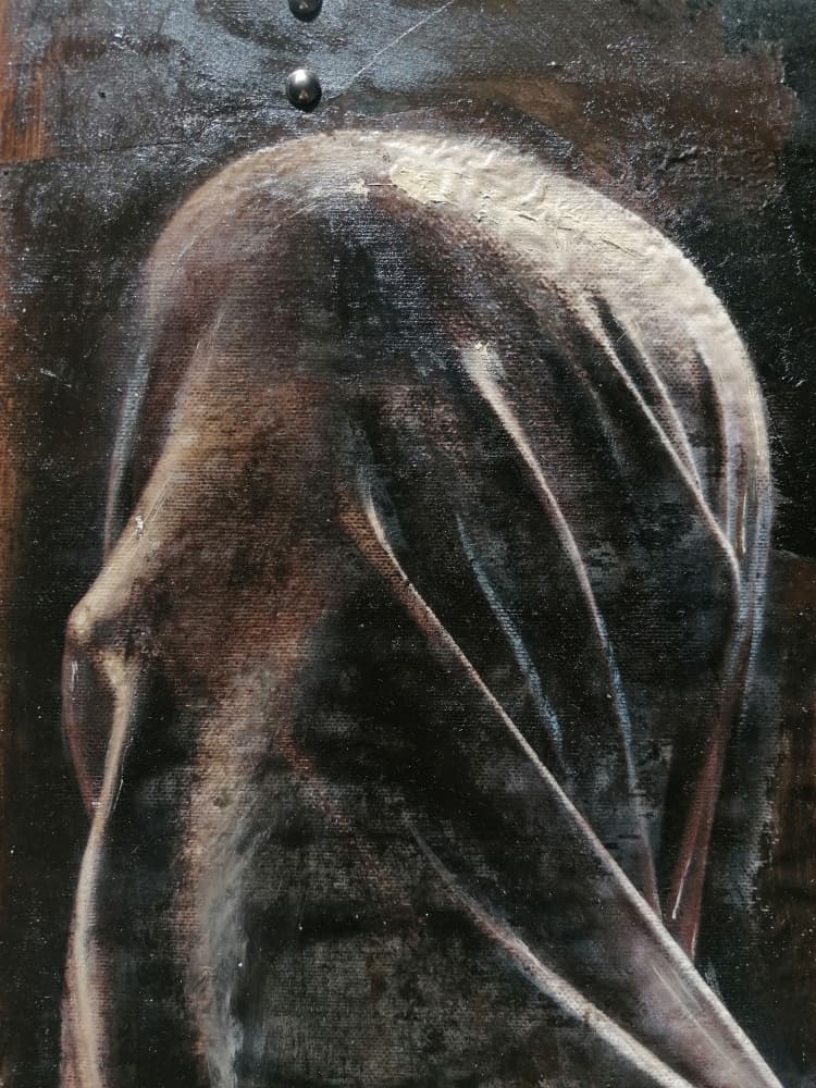 Veiled Figure by Stefano Mazzolini — canvas wall art