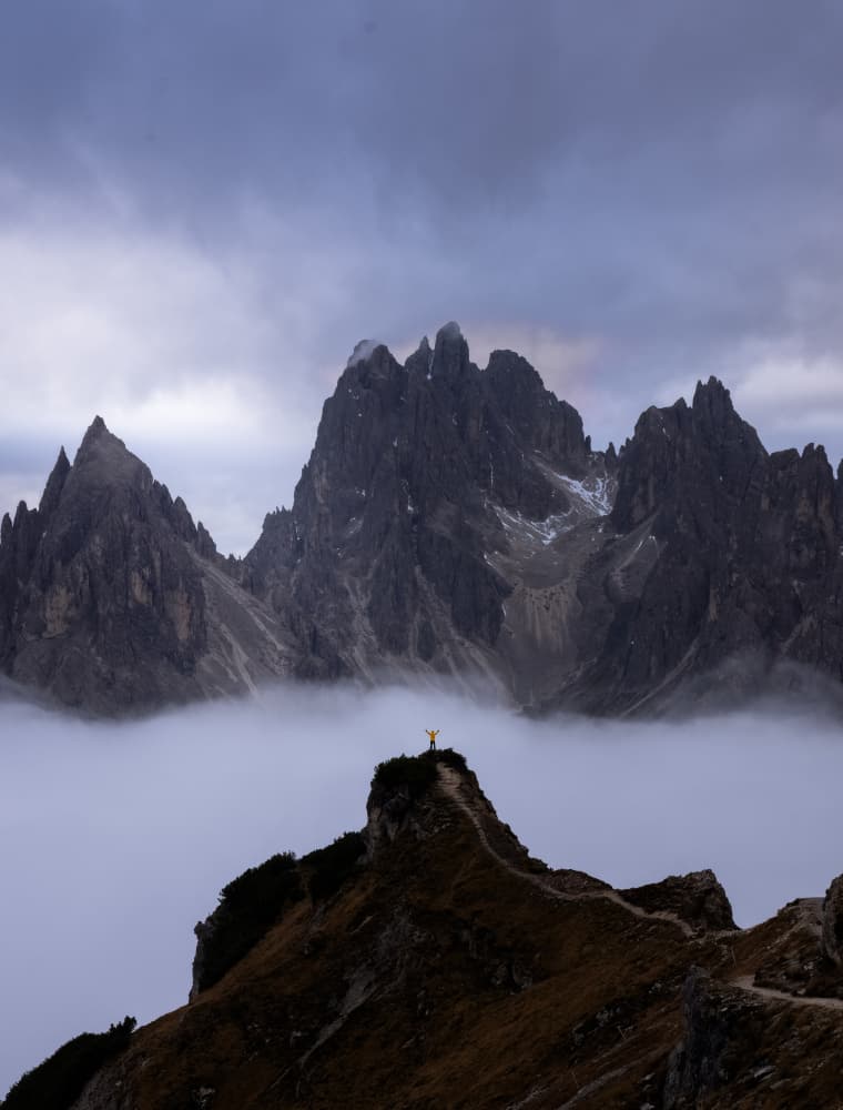 Summit Above the Clouds by Chuan Chen APA — canvas wall art