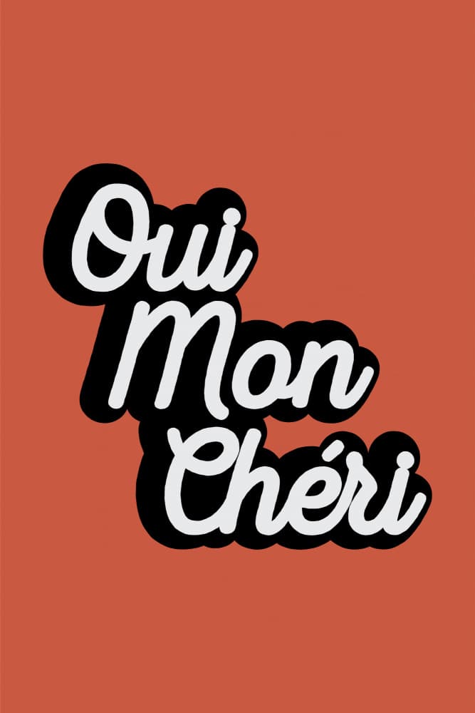 Oui Mon Chéri by Frankie Kerr-Dineen — canvas wall art