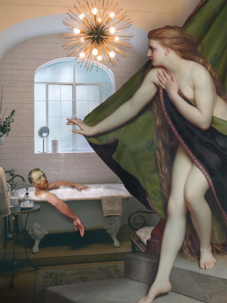 Bath Meeting by Dikhotomy — canvas wall art