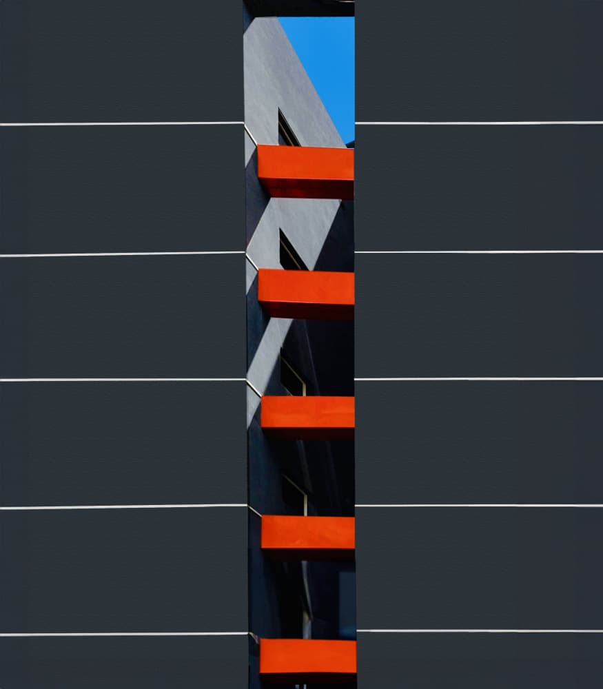 Modern Urban Geometry by Arnon Orbach — canvas wall art