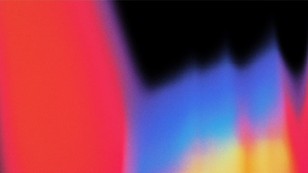 Colorful Gradient Glow by Marika Barsrsind β canvas wall art