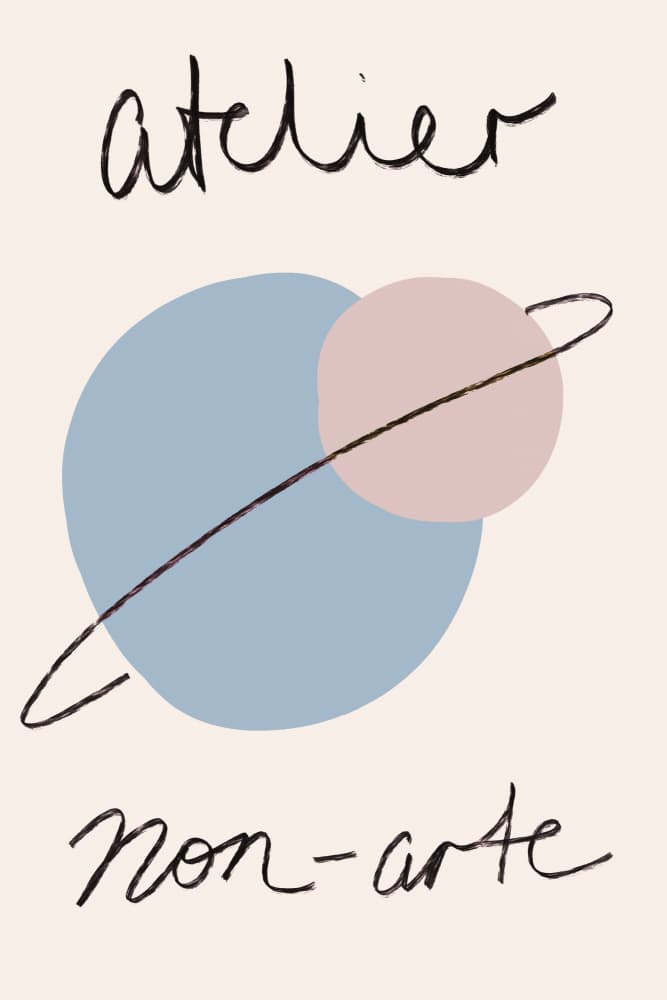 Minimalist Atelier Planet by Talitha McQueen — canvas wall art
