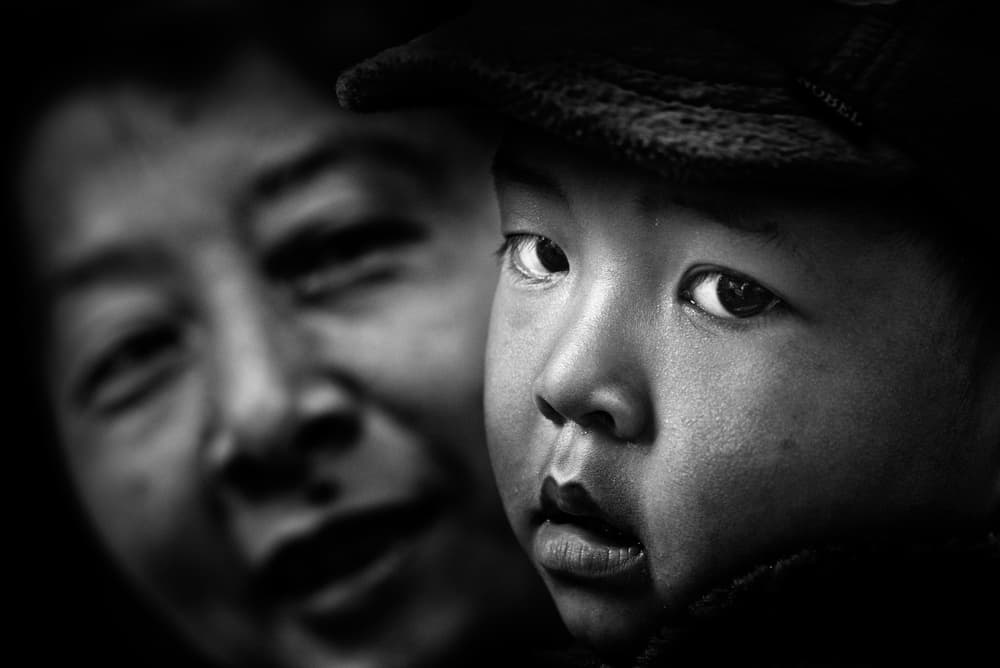 Boy's Thoughtful Gaze by Giovanni Cavalli — canvas wall art