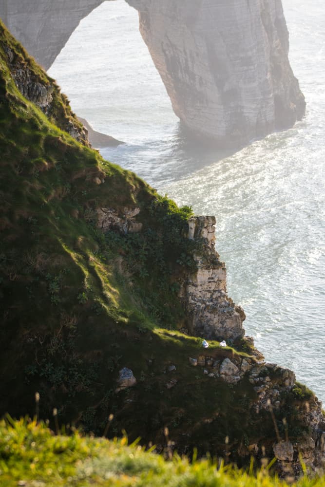 Majestic Coastal Arch View by Léa Lefebvre — canvas wall art