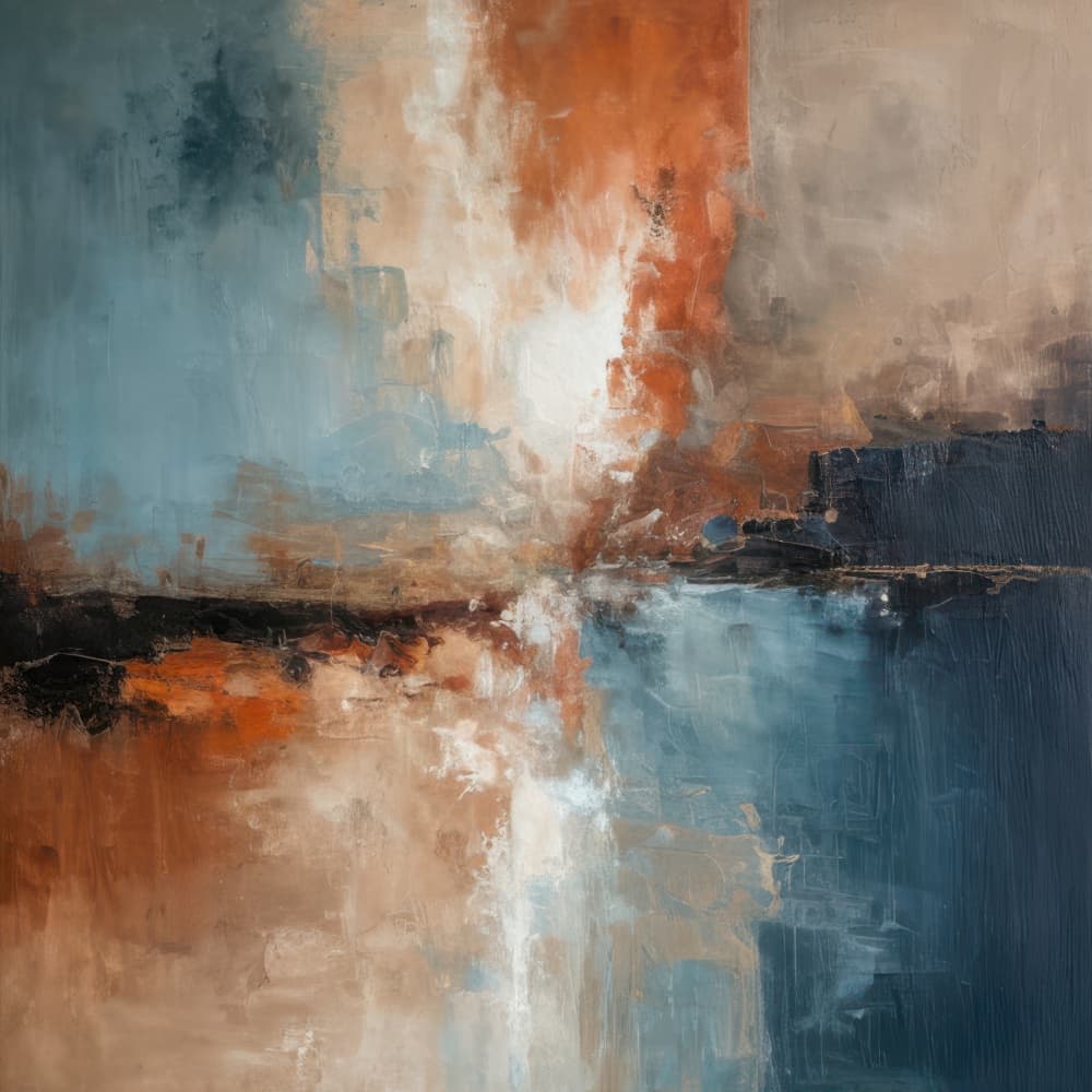 Dramatic Horizon Reflection by Alpenglow Workshop — canvas wall art