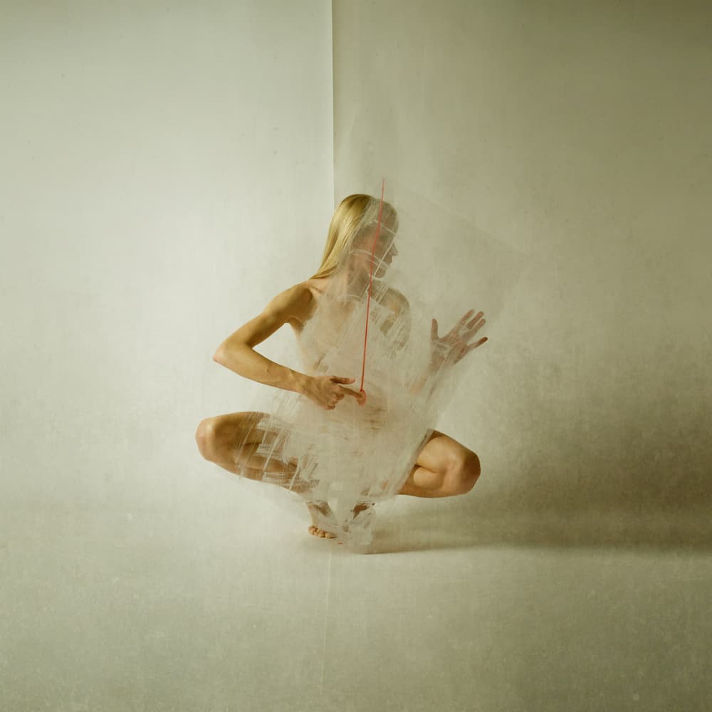 Ethereal Sheer Pose by Yaroslav Vasiliev-Apostol — canvas wall art
