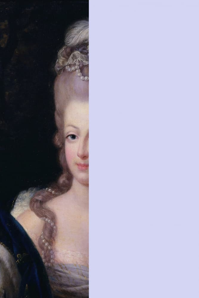 Regal Lady With Pearls by Talitha McQueen — canvas wall art