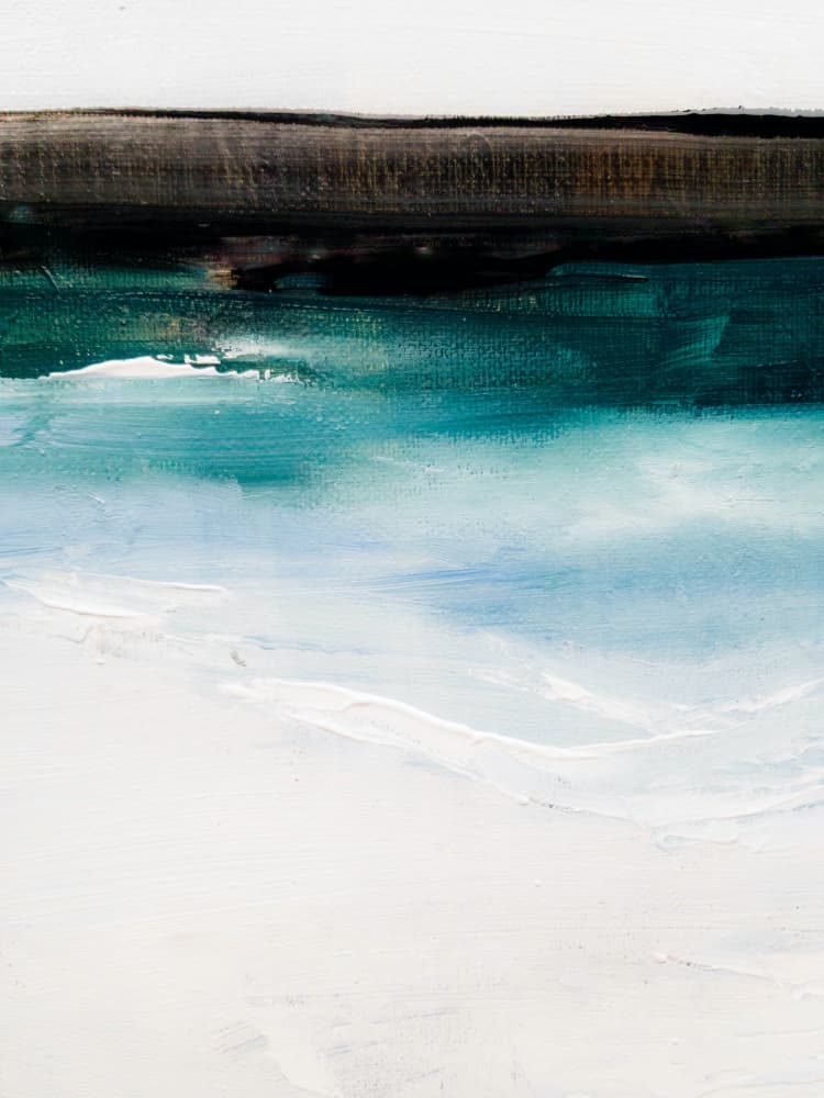Tranquil Ocean View by Ejaaz Haniff — canvas wall art