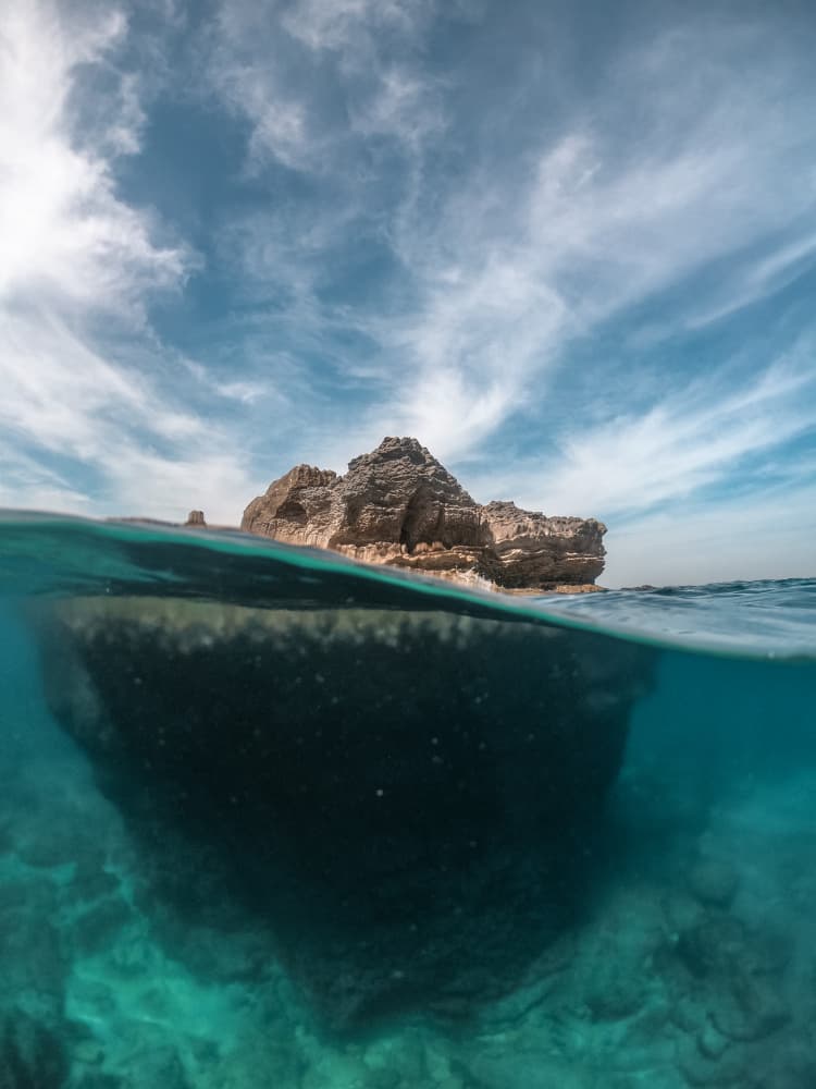 Split Level Island by Hilal safarjalani — canvas wall art