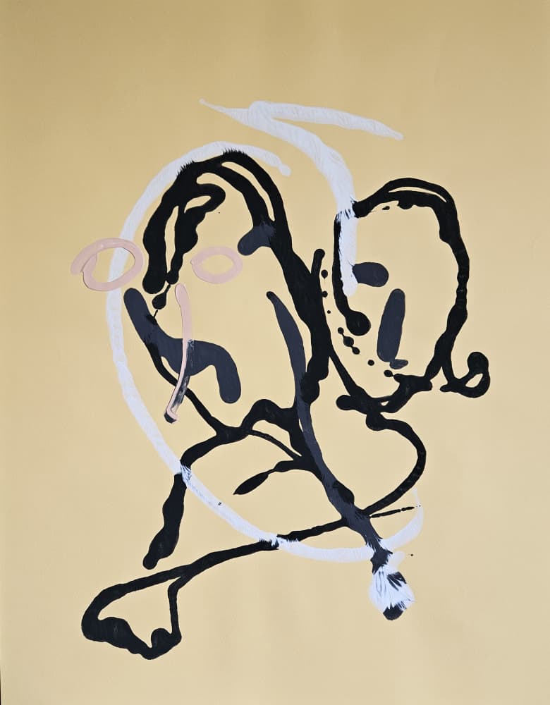 Dynamic Fluid Abstraction by Stefano Mazzolini — canvas wall art