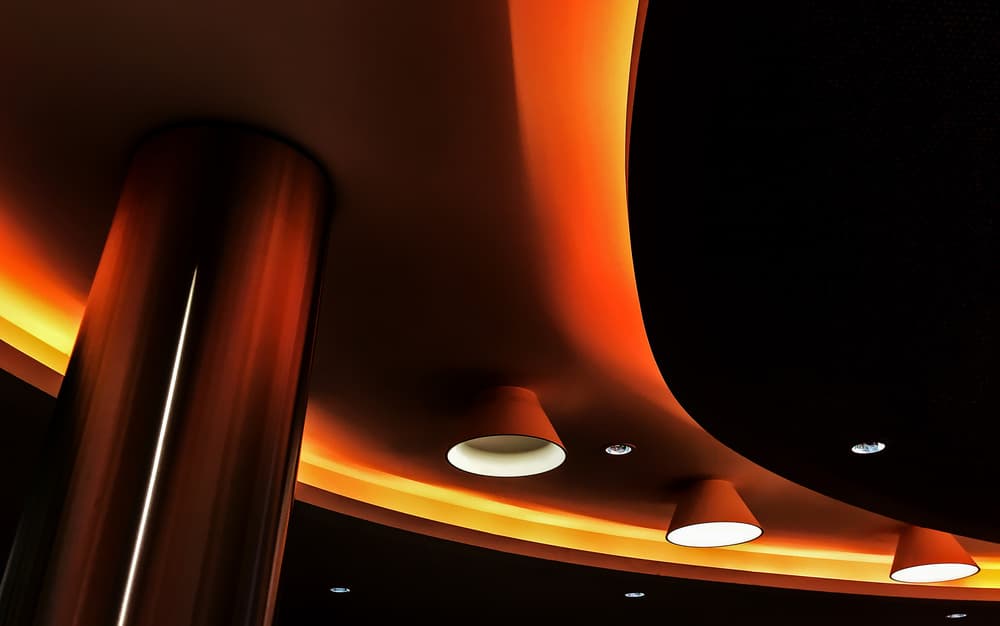 Modern Orange Glow by Lus Joosten — canvas wall art
