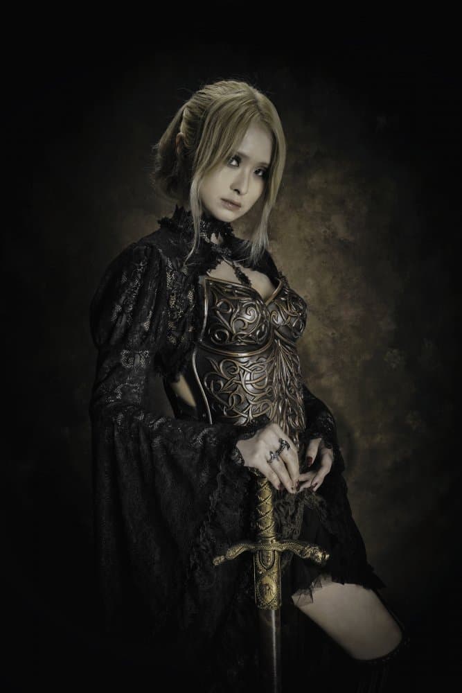 Dark Fantasy Warrior by KOIKI — canvas wall art