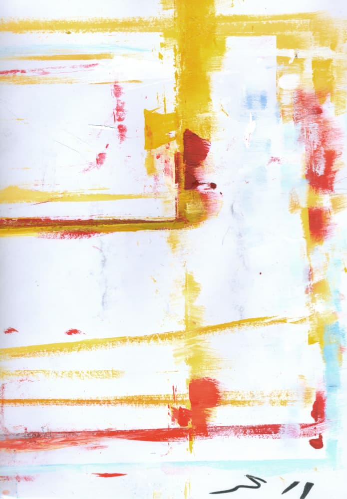 Vibrant Abstract Lines by Kulik — canvas wall art