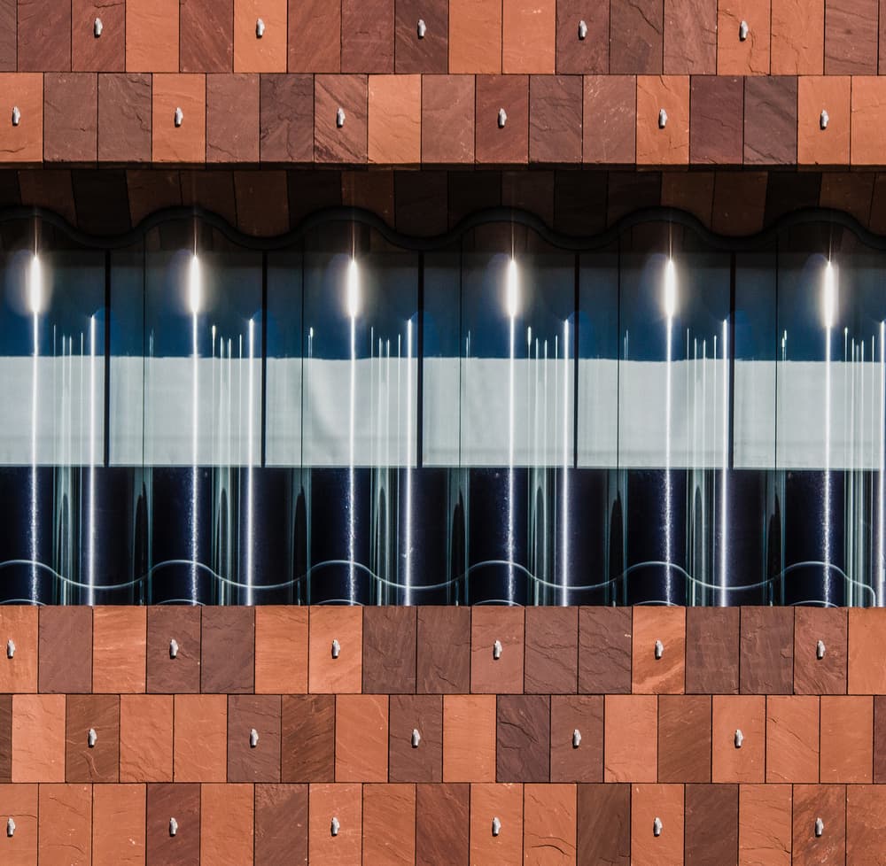 Modern Facade Reflections by Luc Vangindertael (laGrange) — canvas wall art