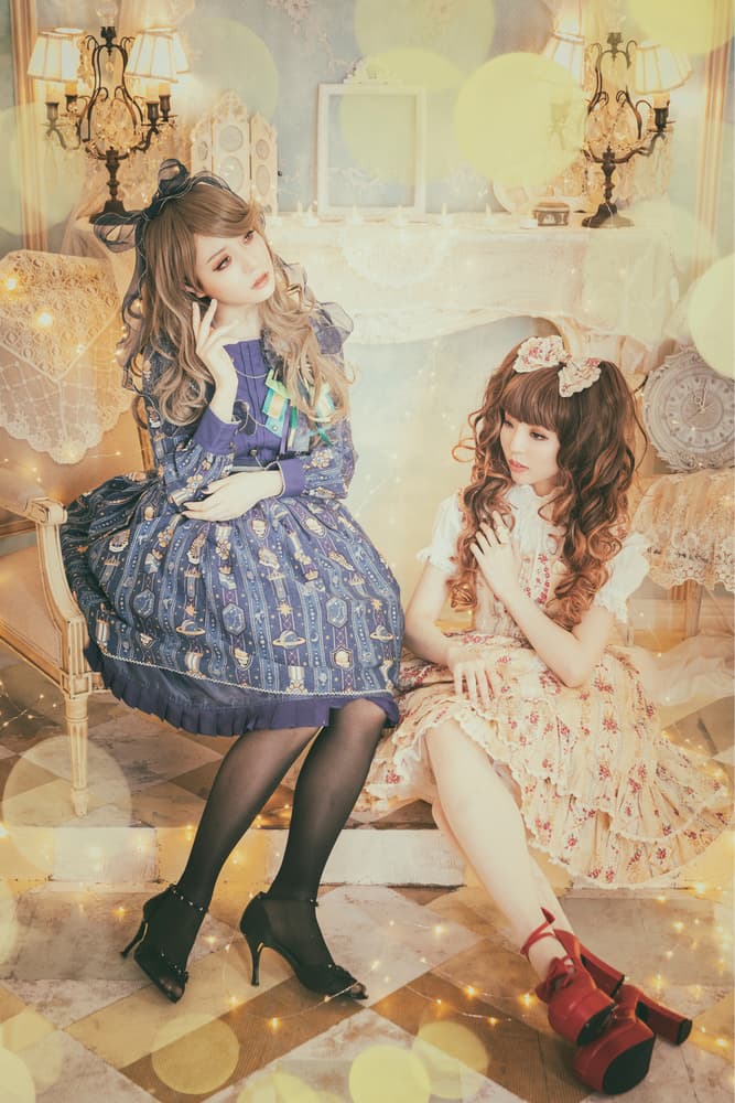 Dreamy Lolita Fashion by Daisuke Kiyota — canvas wall art