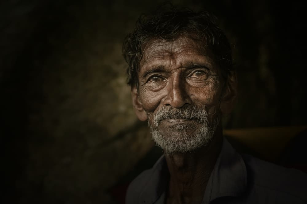 Wise Old Man Smile by Pavol Stranak — canvas wall art
