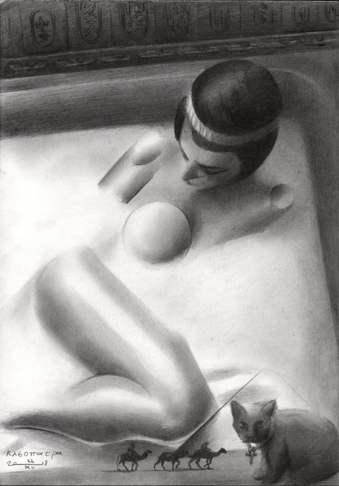 Egyptian Queen's Bath by Corné Akkers — canvas wall art