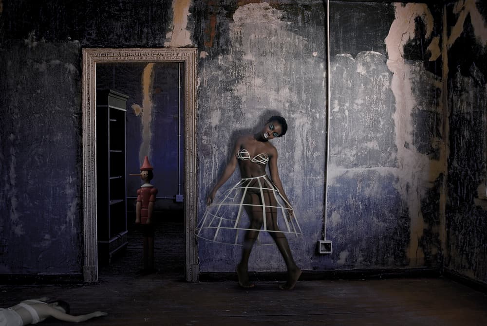 Surreal Room Performance by Christine von Diepenbroek — canvas wall art