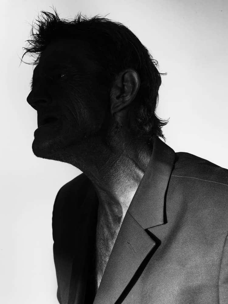 Dramatic Man Profile by Thabiet Kamaldien — canvas wall art
