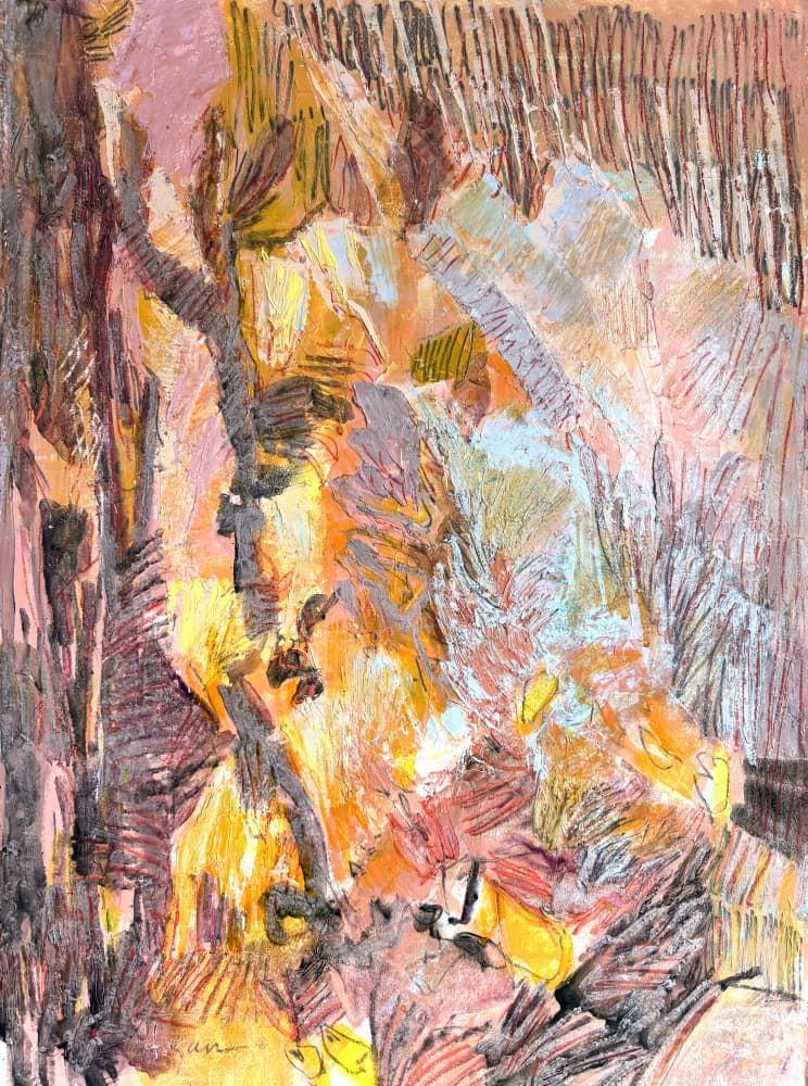 Vibrant Autumn Woods by Dorothy Fagan — canvas wall art