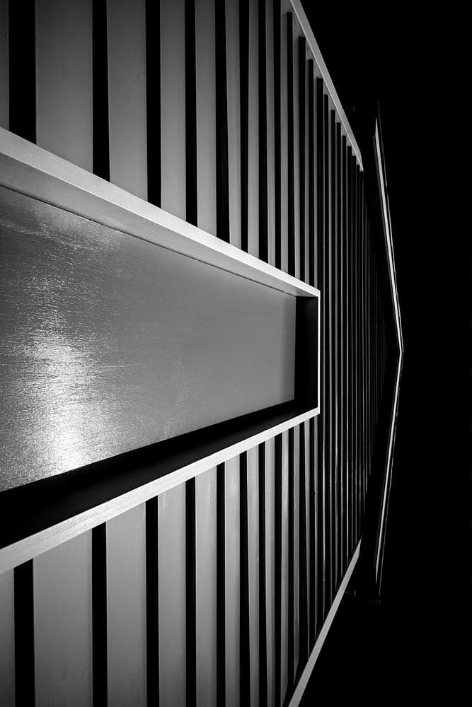 Modern Vertical Lines by Roberto Parola — canvas wall art