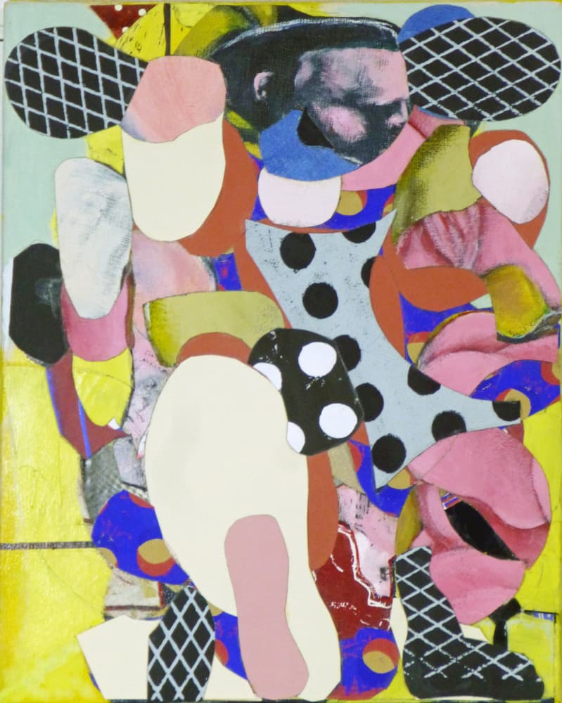Vibrant Modern Collage by Pascal Marlin — canvas wall art