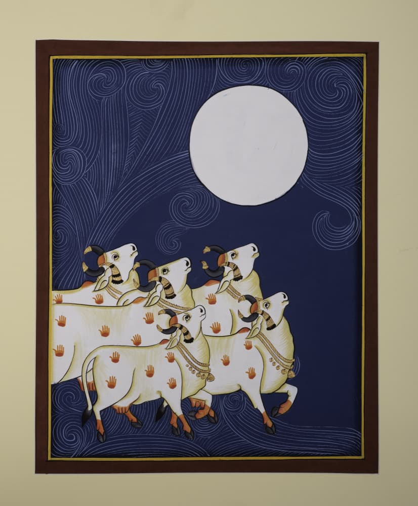 pichwai paintings by IMAGINEERS STUDIO — canvas wall art