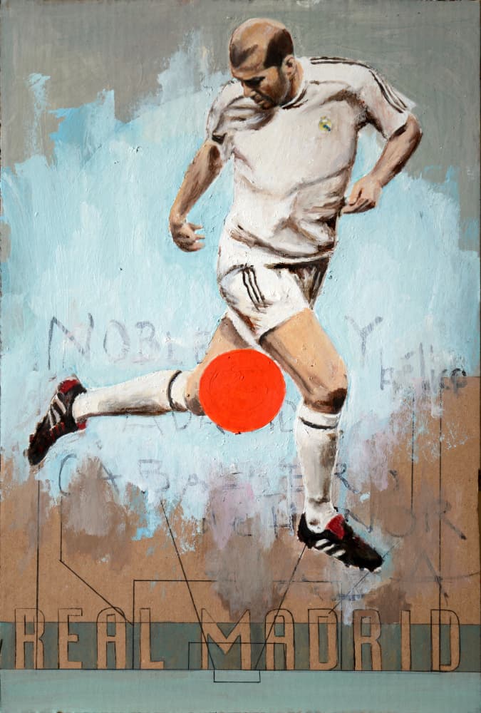 Dynamic Soccer Action by David Diehl — canvas wall art