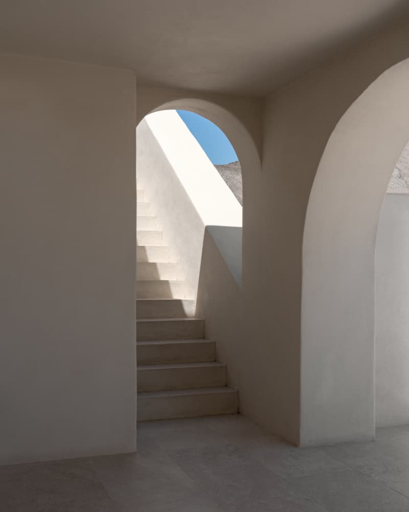 Sunlit Arches and Steps by Minorstep — canvas wall art
