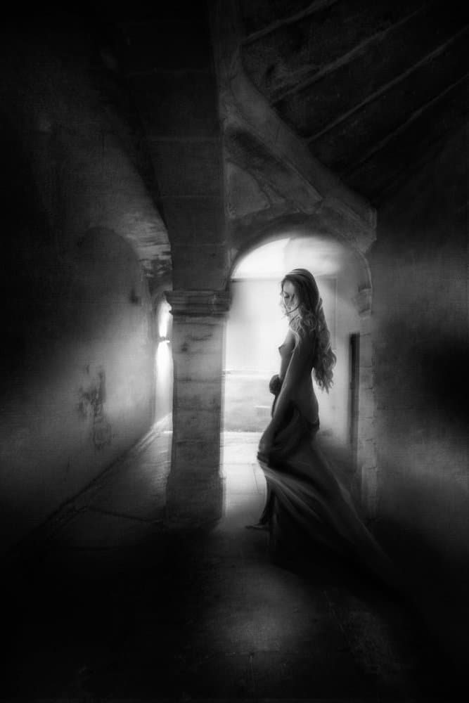 ...and why are you so quiet now, standing in the doorway.... by Charlaine Gerber — canvas wall art