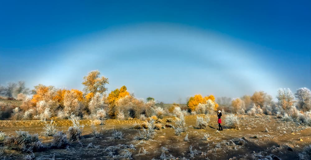 Ethereal Sky Wanderer by Hua Zhu — canvas wall art