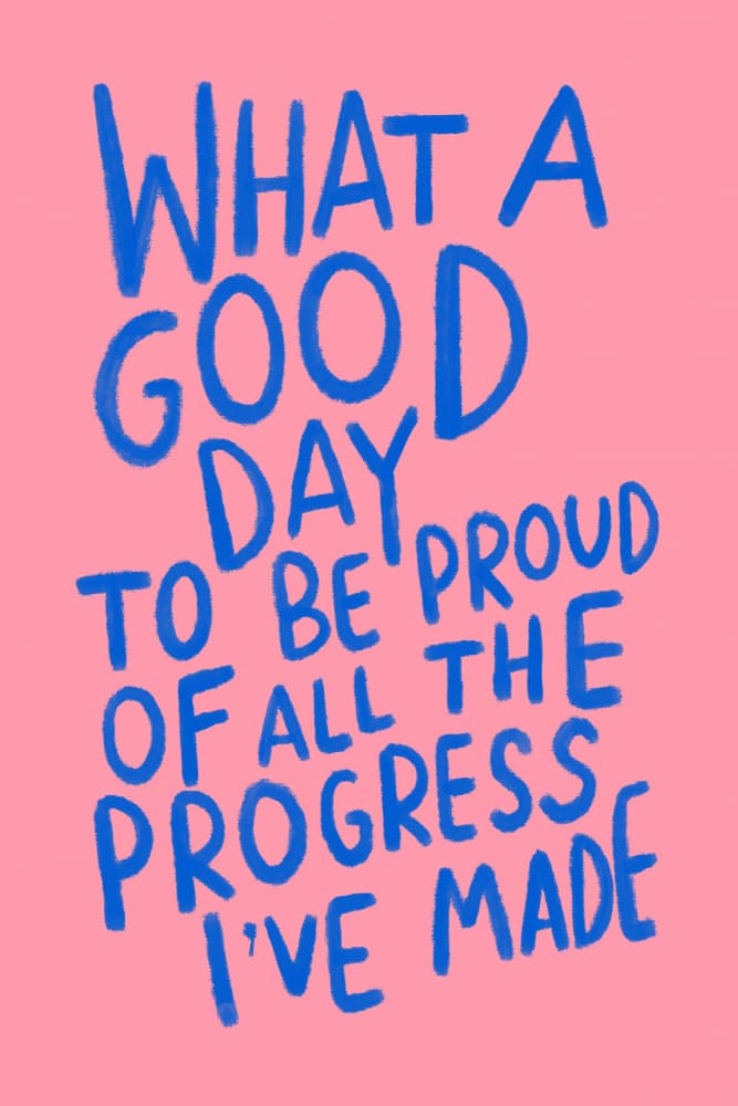Whatagoodday by Treechild — canvas wall art