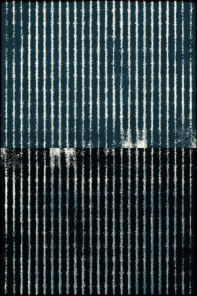 Abstract Two Tone Stripes by Petr Strnad — canvas wall art