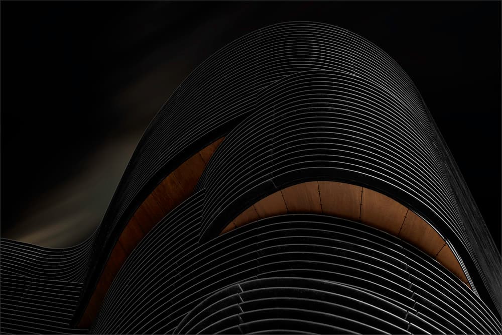 Dynamic Building Curves by Gilbert Claes — canvas wall art