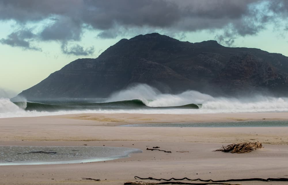 Powerful Coastal Waves by Anthony Fox — canvas wall art