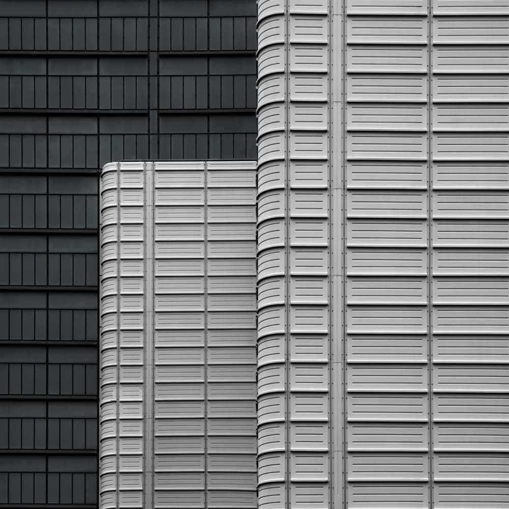 Modern Architectural Forms by Gilbert Claes — canvas wall art