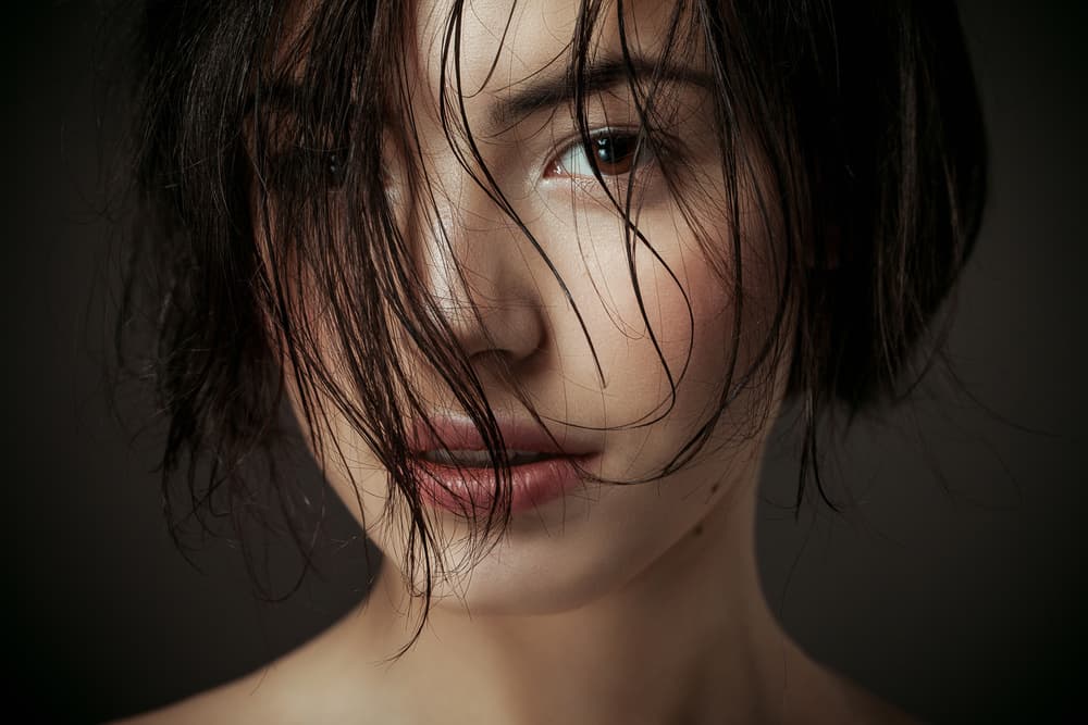 Mysterious Wet Hair by Alexandr Sutula — canvas wall art