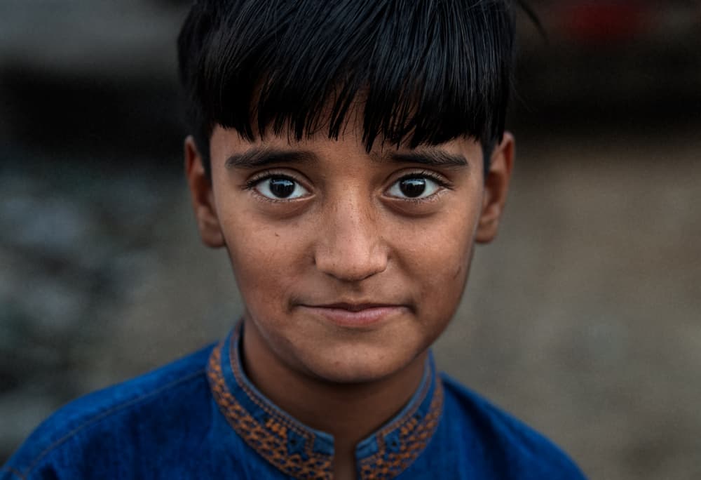 Young Boy's Gaze by Joxe Inazio Kuesta Garmendia — canvas wall art