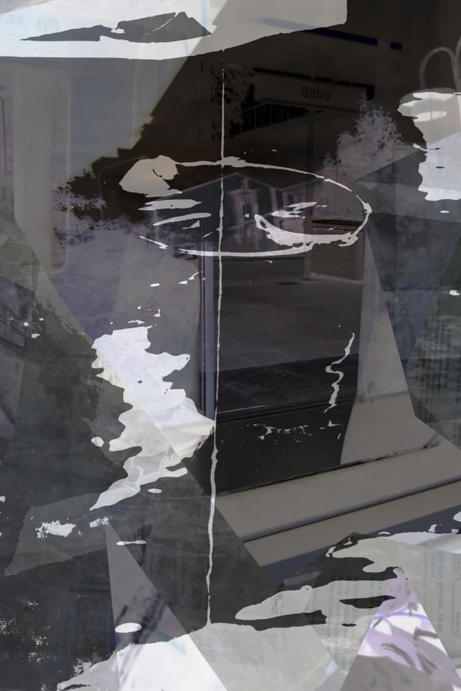 Urban Abstract Reflection by Stefan Fransson — canvas wall art