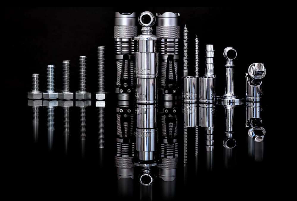 Precision Metal Objects by Tomoshi Hara — canvas wall art