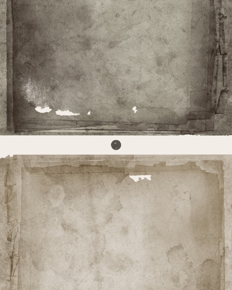 Distressed Paper Patina by Ema Paraschiv — canvas wall art