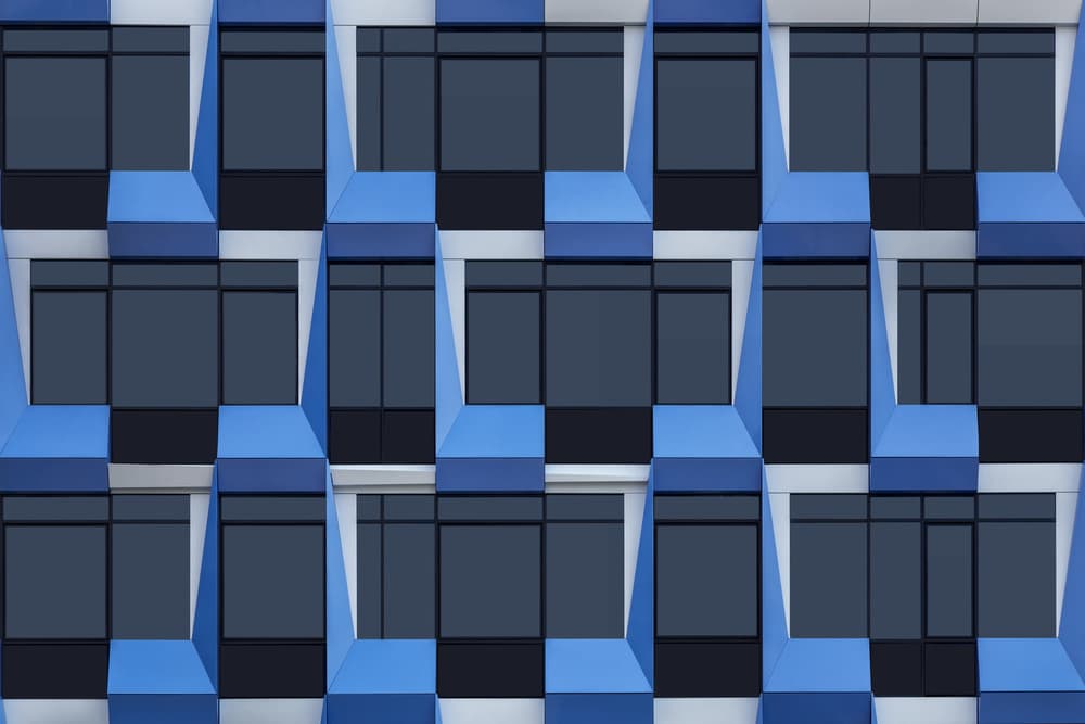 Blue windows by Theo Luycx — canvas wall art