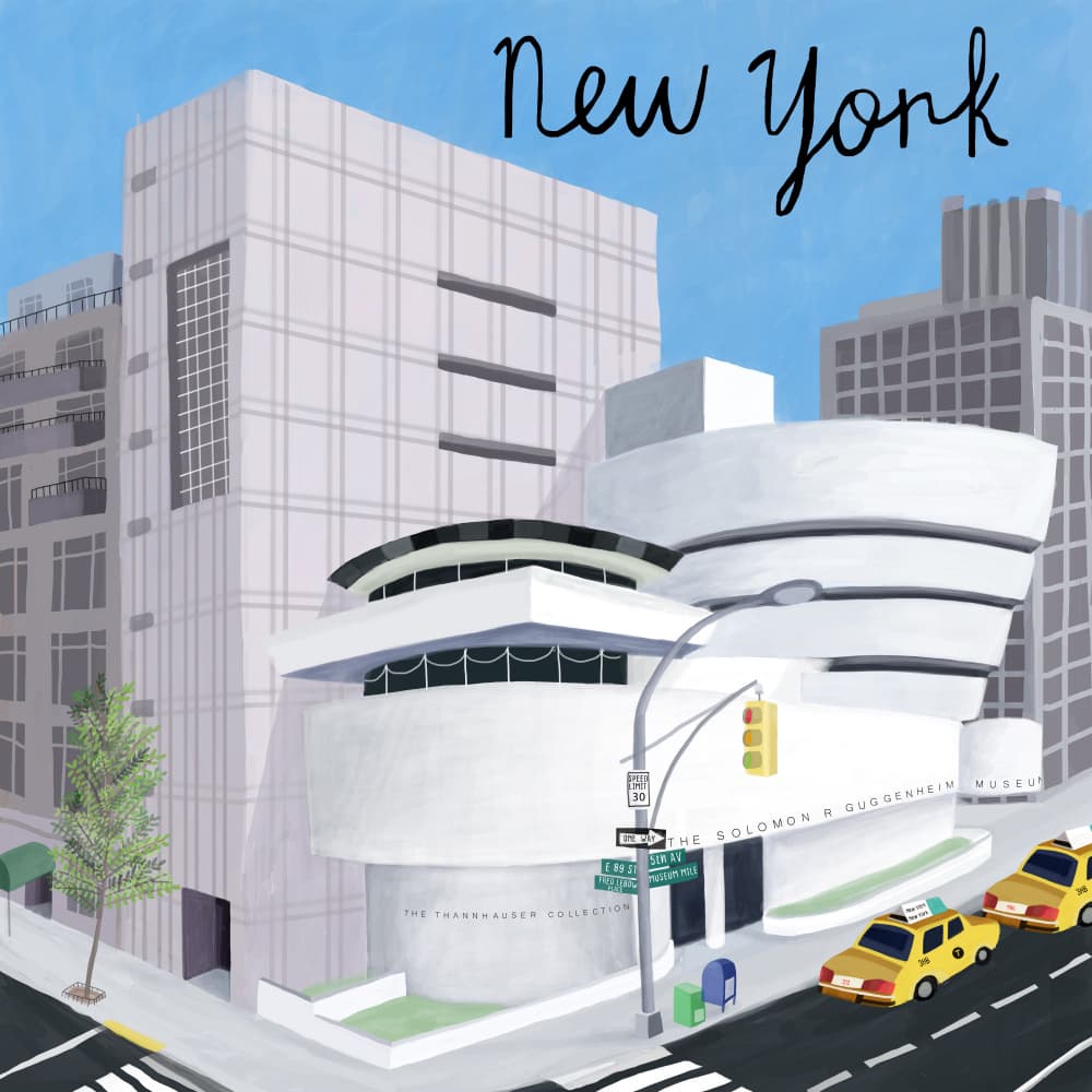New York City Museum by Carla Daly — canvas wall art