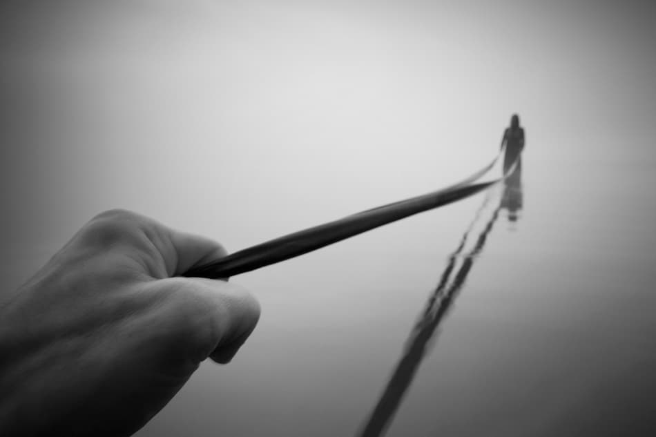 Tethered by Leszek Paradowski — canvas wall art